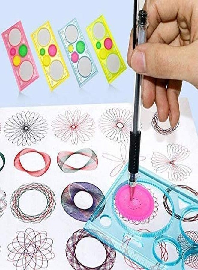 Royals Spirograph Designing Full Tool Set (Pack Of 3 Full Set),Multicolor - Image 4